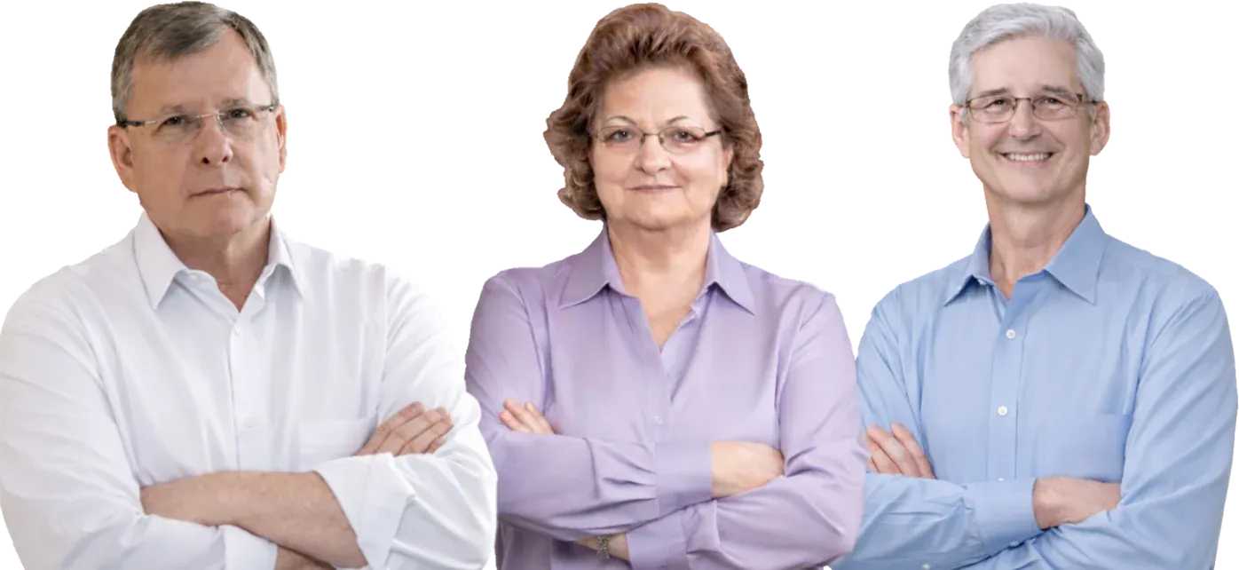 Mauricio Bernis, Divani Terçarolli e Elmer Baumgratz, professores da Formação em Astrologia